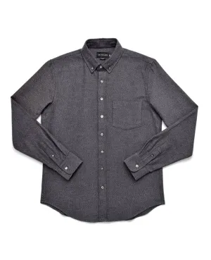 Graphite Twill Flannel Shirt