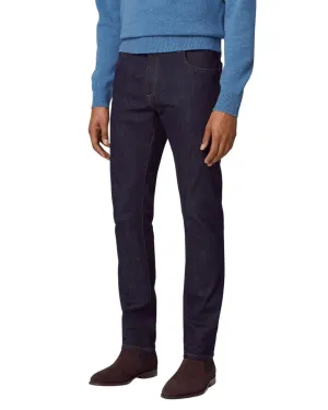 Hackett Denim Blue Rinse Washed Jeans