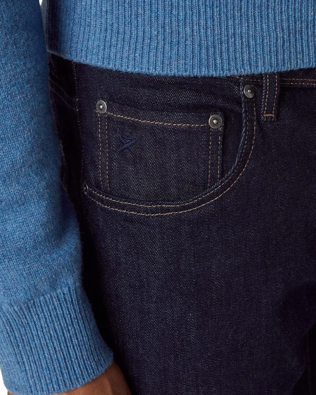 Hackett Denim Blue Rinse Washed Jeans
