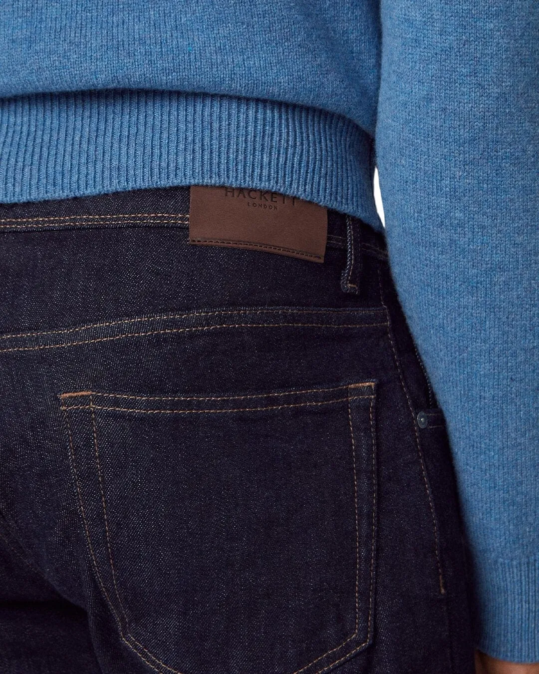 Hackett Denim Blue Rinse Washed Jeans