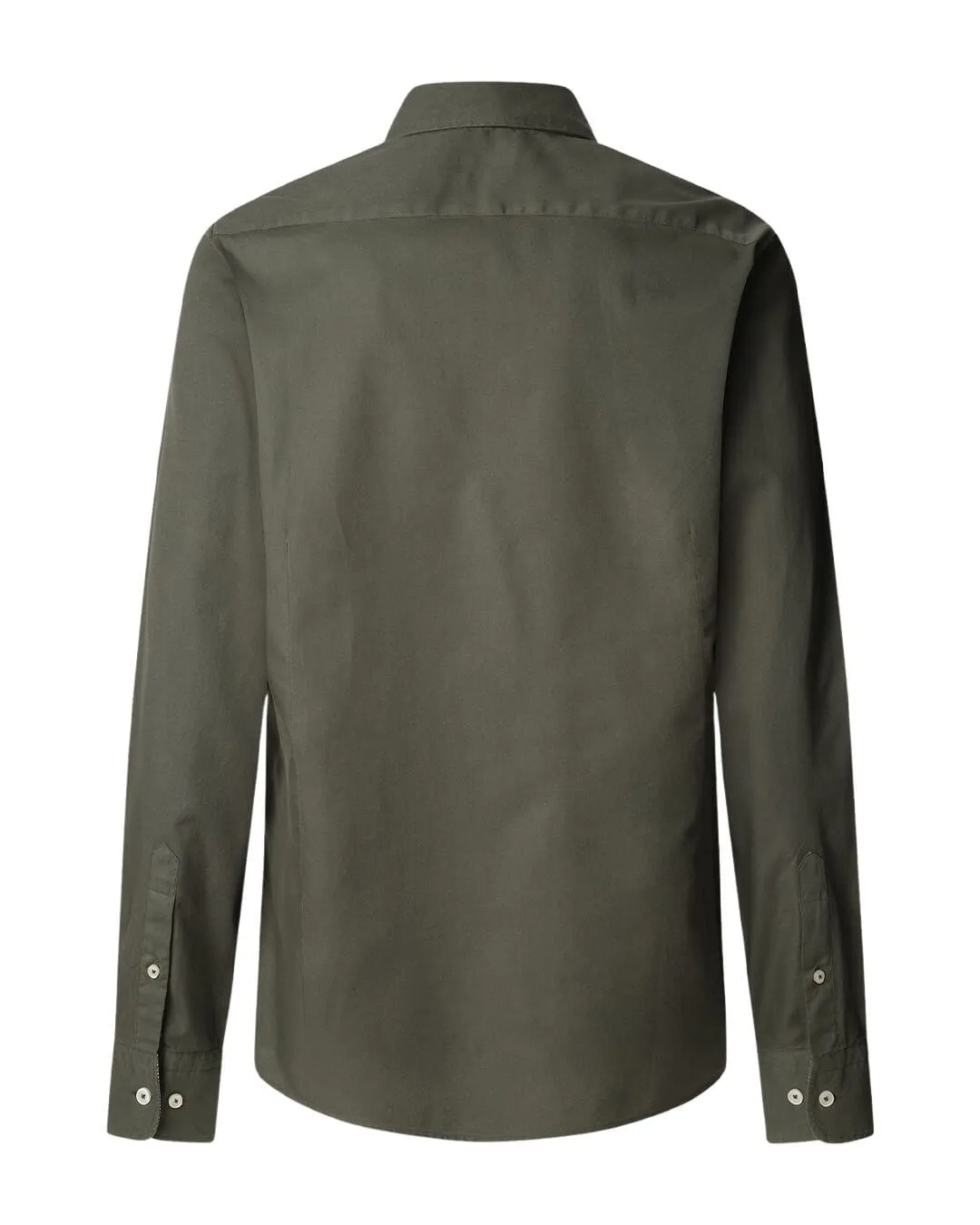 Hackett Thyme Green Essential GMD Oxford Shirt
