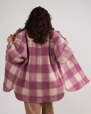 harveli jacket - rosewood