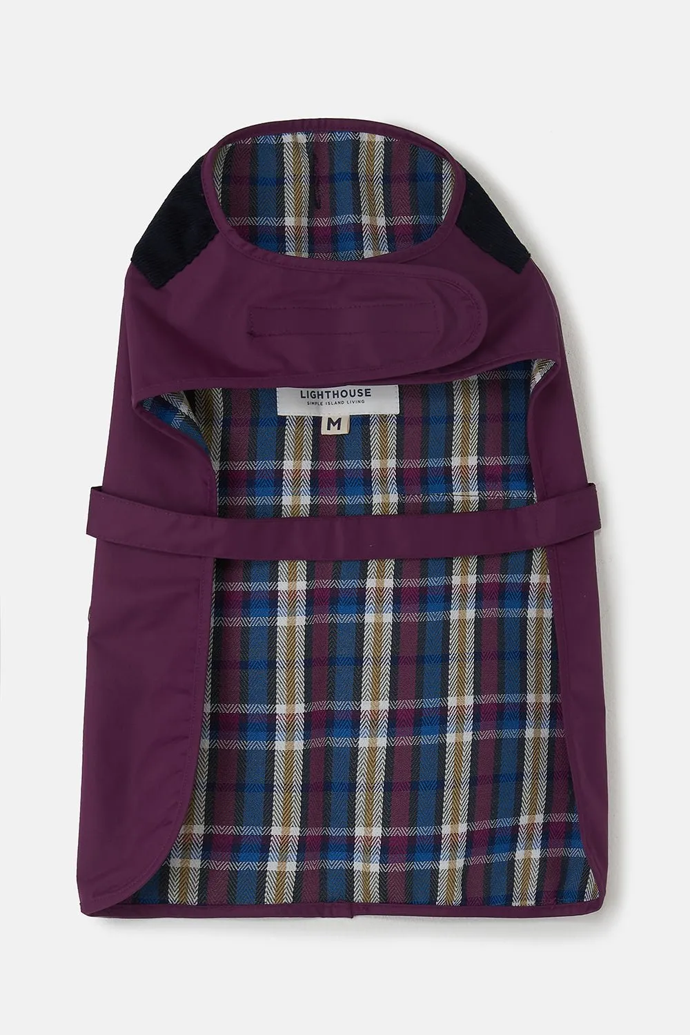 Heritage Dog Coat - Plum