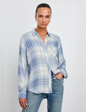 Hunter Plaid Flannel, Bluebell Snow