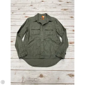 Jacket Shirt By Level 99 In Green, Size: Xs