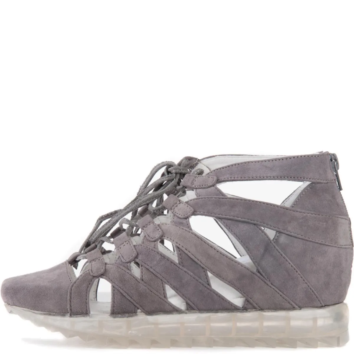 Jeffrey Campbell JC Play Appian Grey Suede Grey