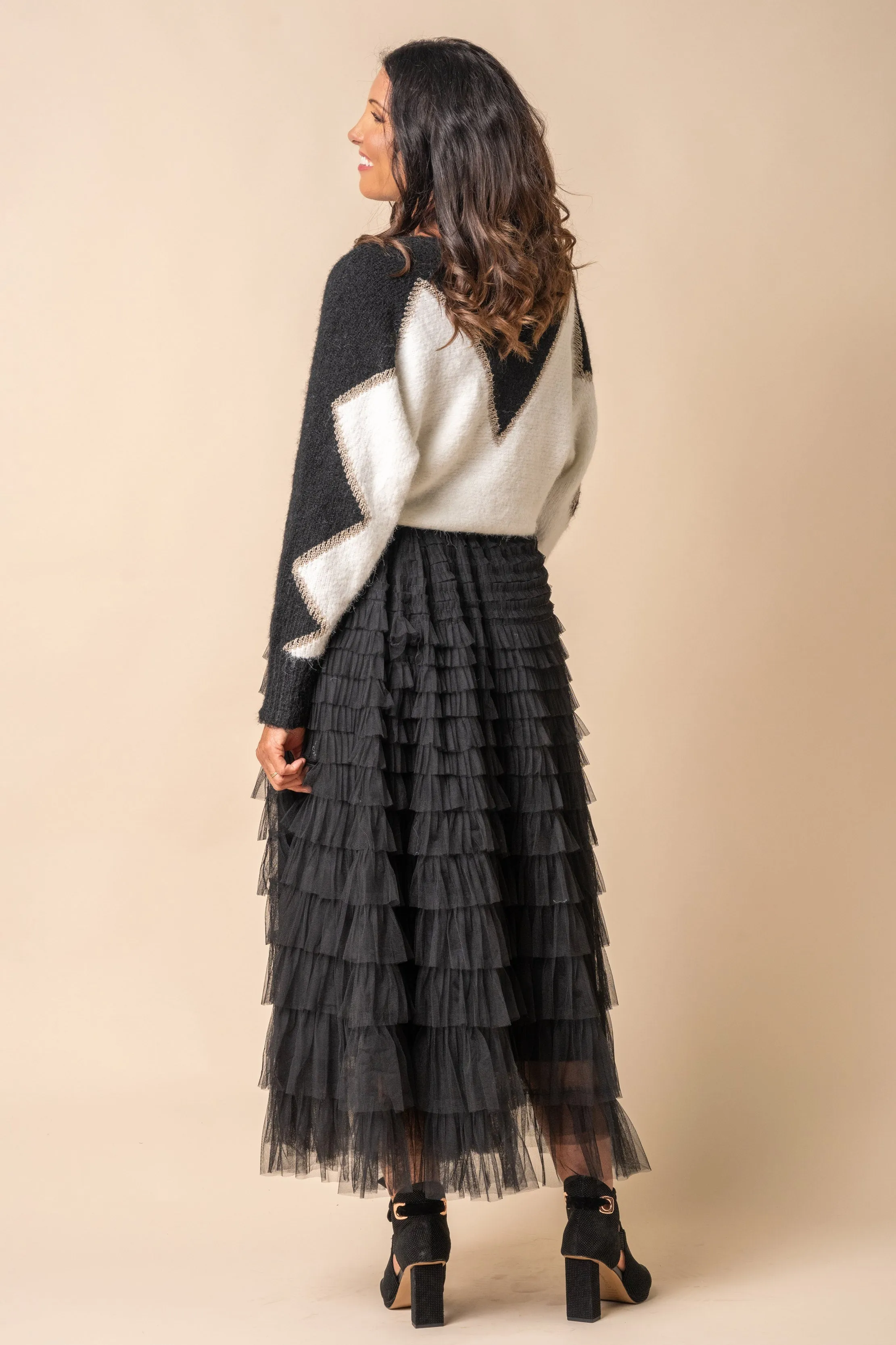 Kaja Knit Top in Onyx