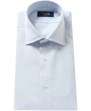 Kamakura New York Slim Basics Broadcloth Dress Shirt -  Blue