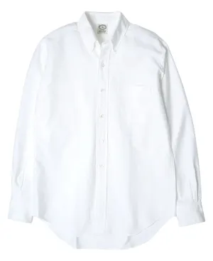 Kamakura Vintage Ivy Plain Oxford Button Down Shirt - White
