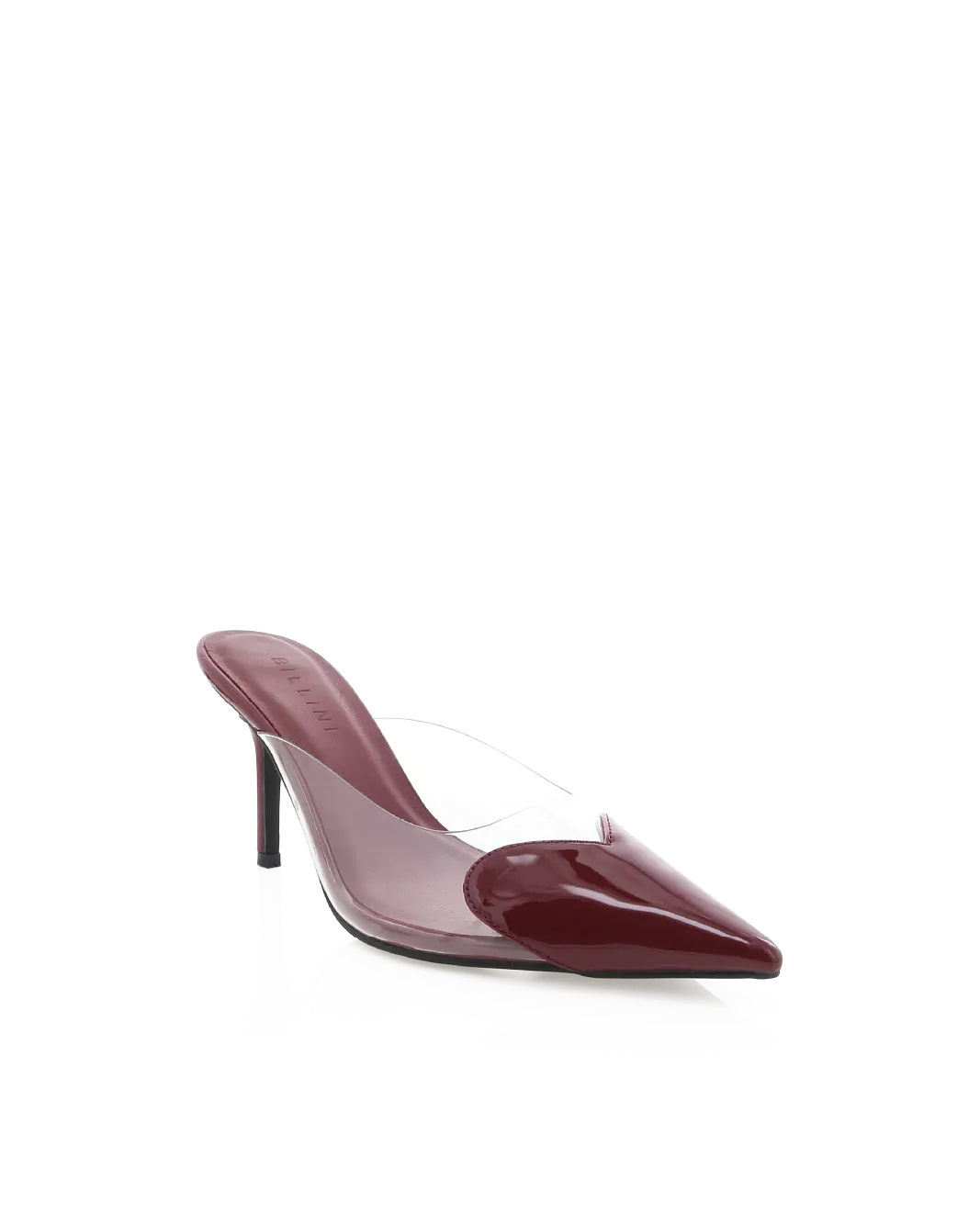 KARESS - CHERRY RED PATENT-CLEAR