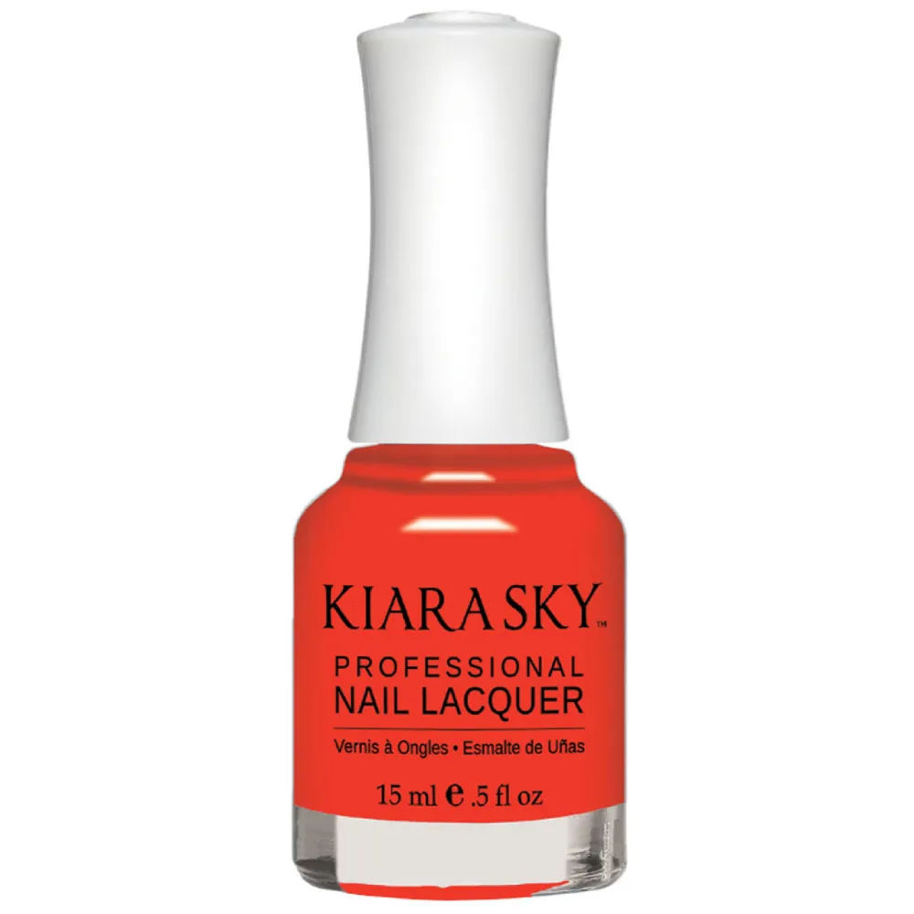 KIARA SKY / Lacquer Nail Polish - No Redgrets N5032 15ml.