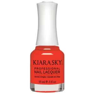 KIARA SKY / Lacquer Nail Polish - No Redgrets N5032 15ml.
