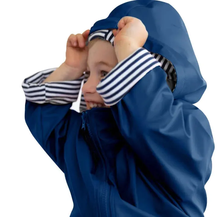 Kids Raincoat - Navy