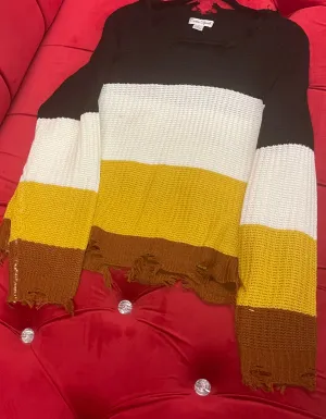 Kim Ripped Sweater