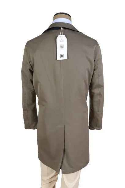 Kired by Kiton Ben Nylon Reversible Raincoat