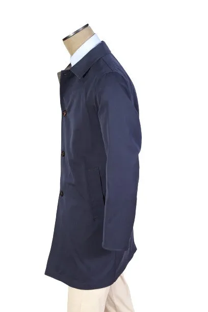 Kired by Kiton Ben Nylon Reversible Raincoat