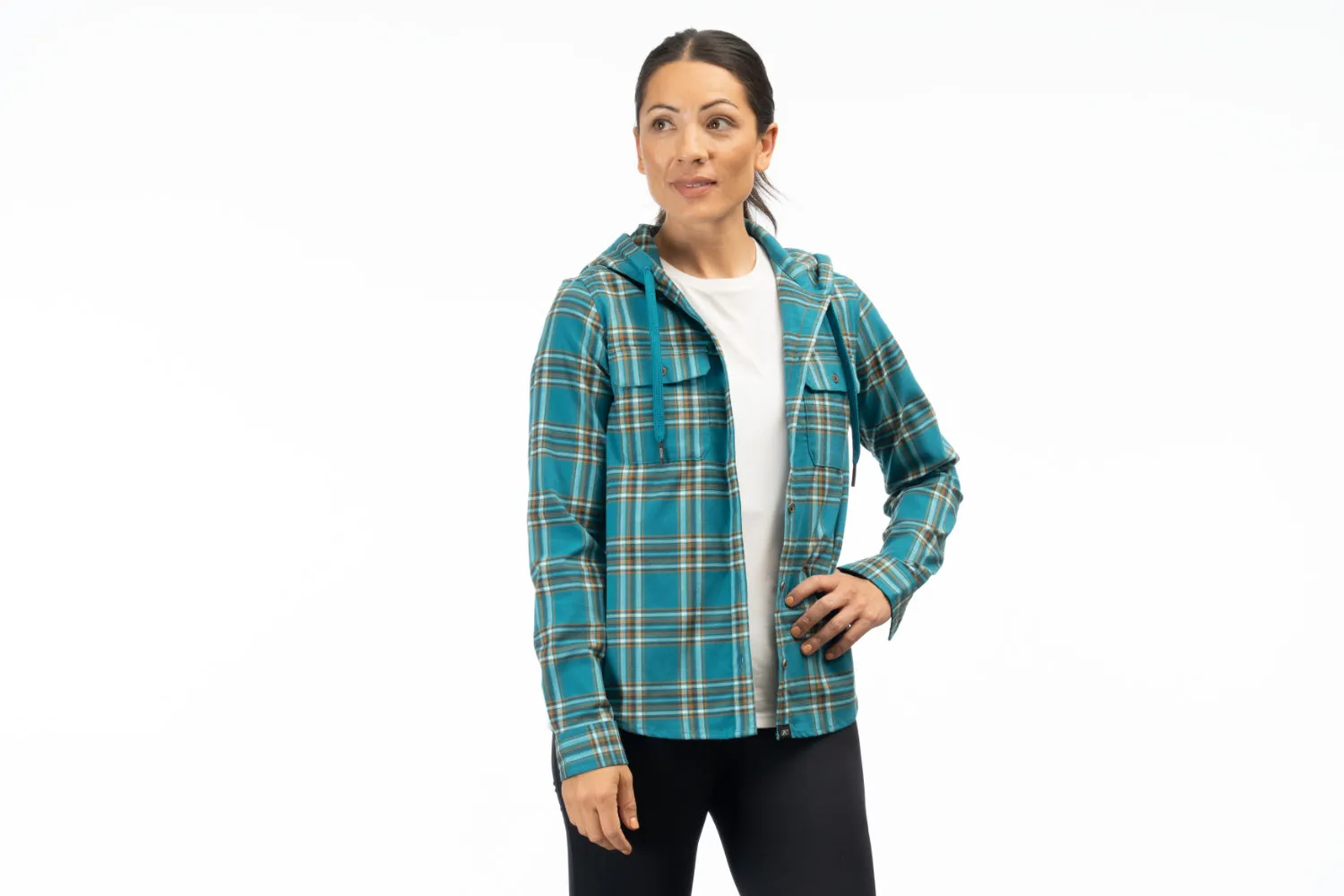 KLIM Womens Ginny Mountain Midweight Stretch Flannel Hoodie