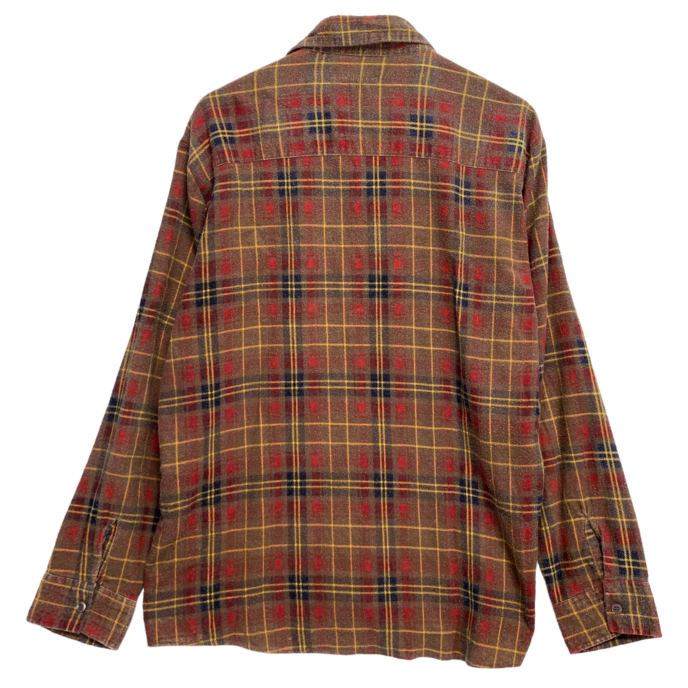 [L] Needles Rebuild Ribbon Cut Flannel Shirt