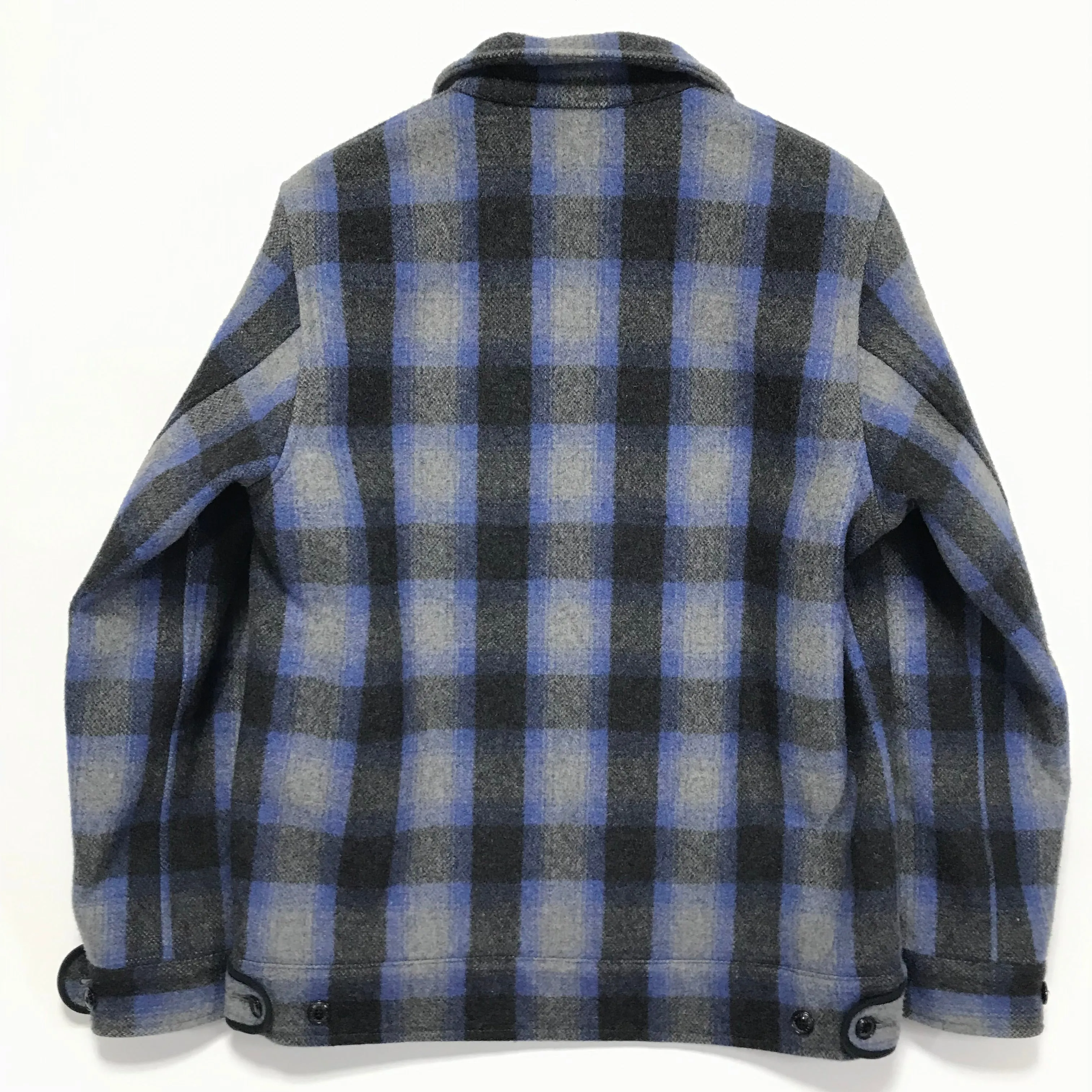 [L] WTaps 09AW Melton Wool Grease Jacket Blue