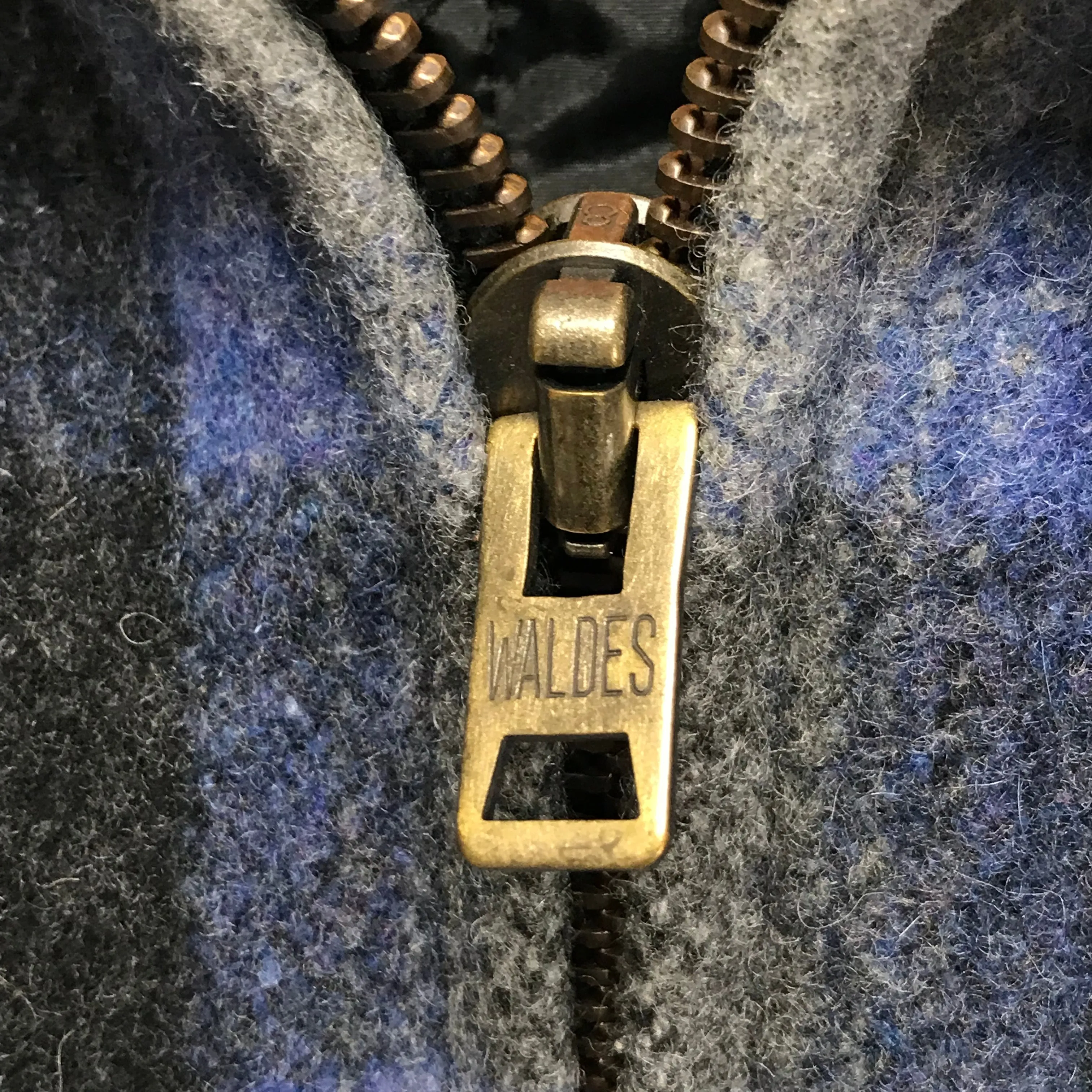 [L] WTaps 09AW Melton Wool Grease Jacket Blue