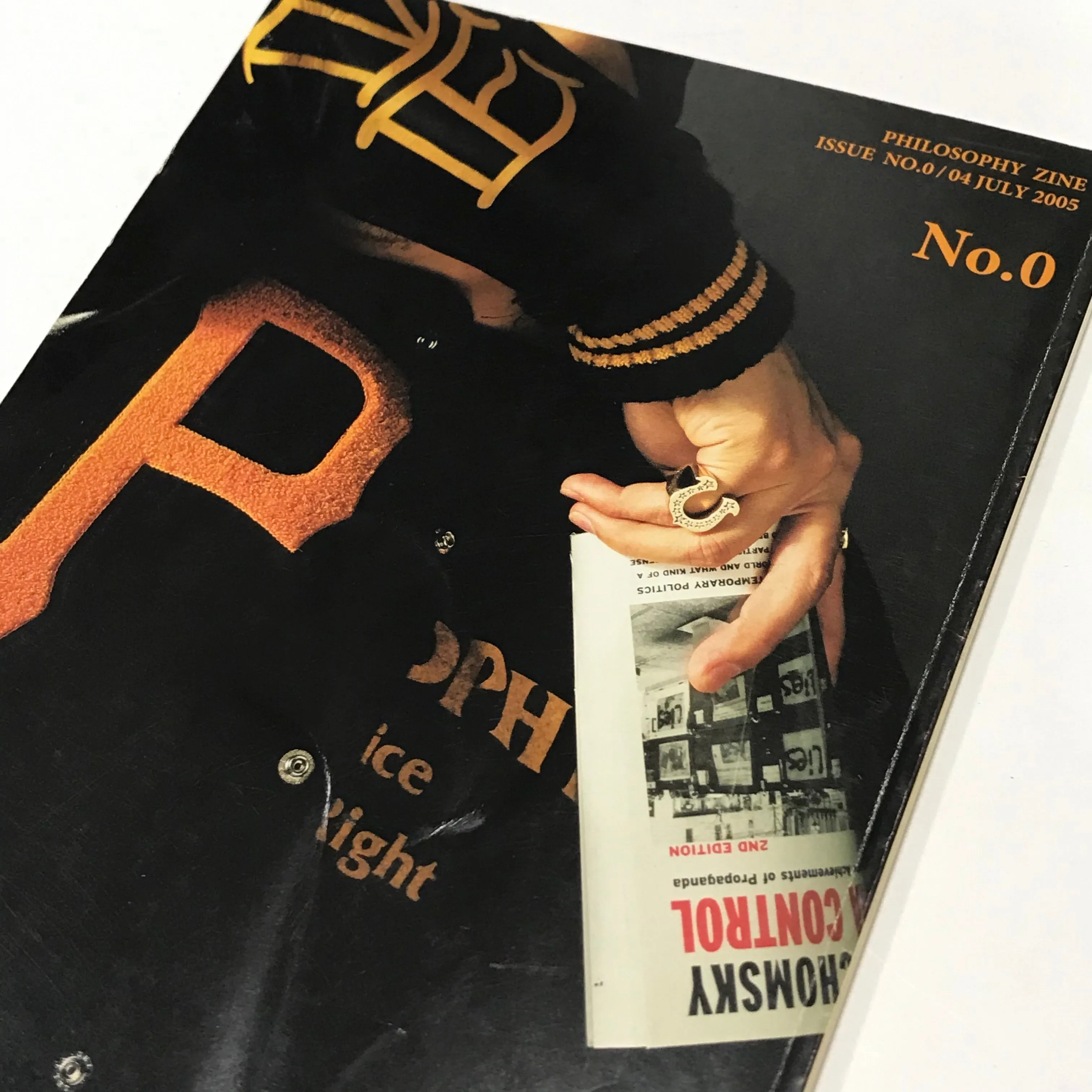 [L] WTaps Philosophy Store Limited 'Good Bad Ugly' Varsity Jacket Black