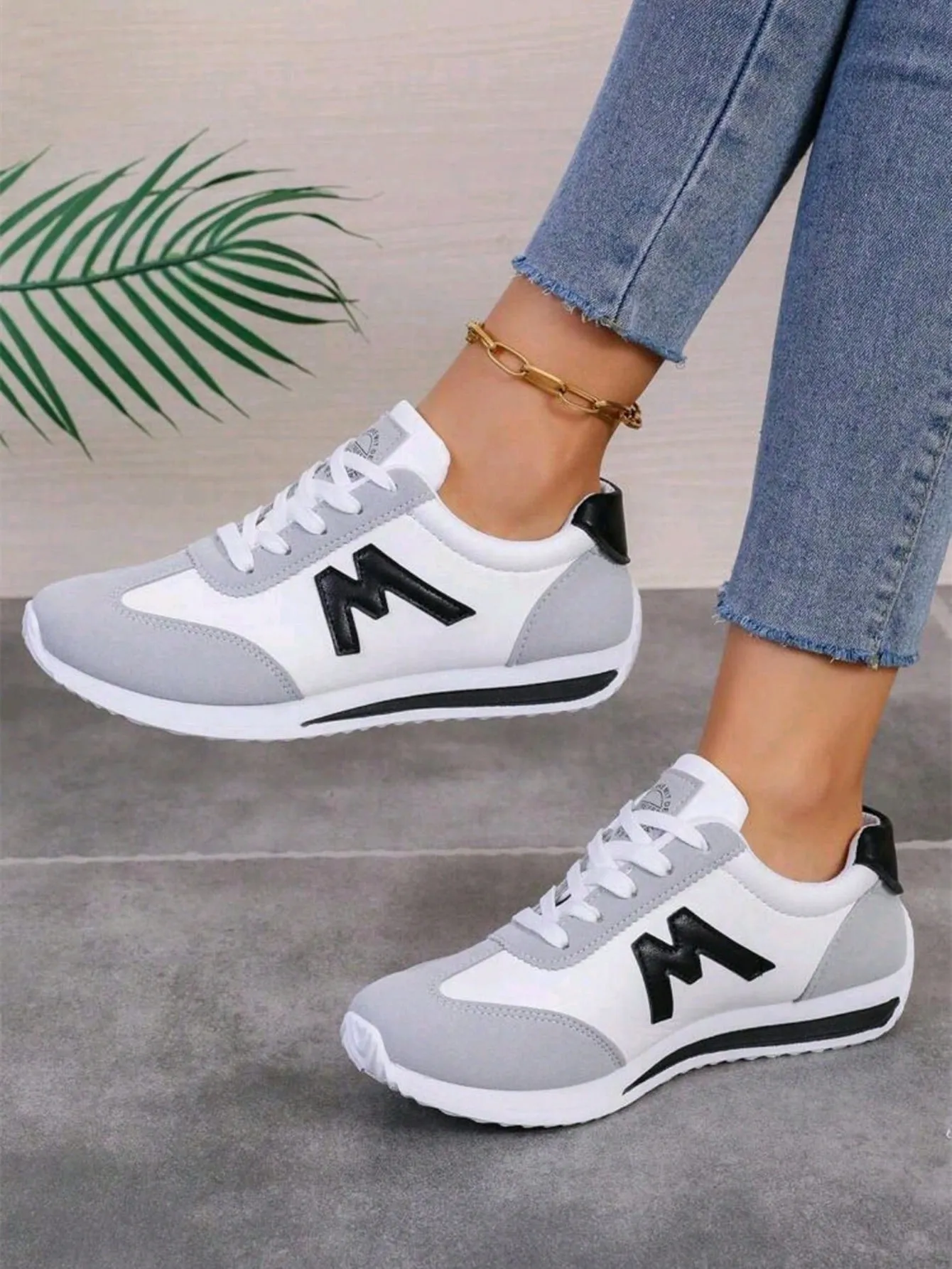 Lace-Up Athletic Shoes