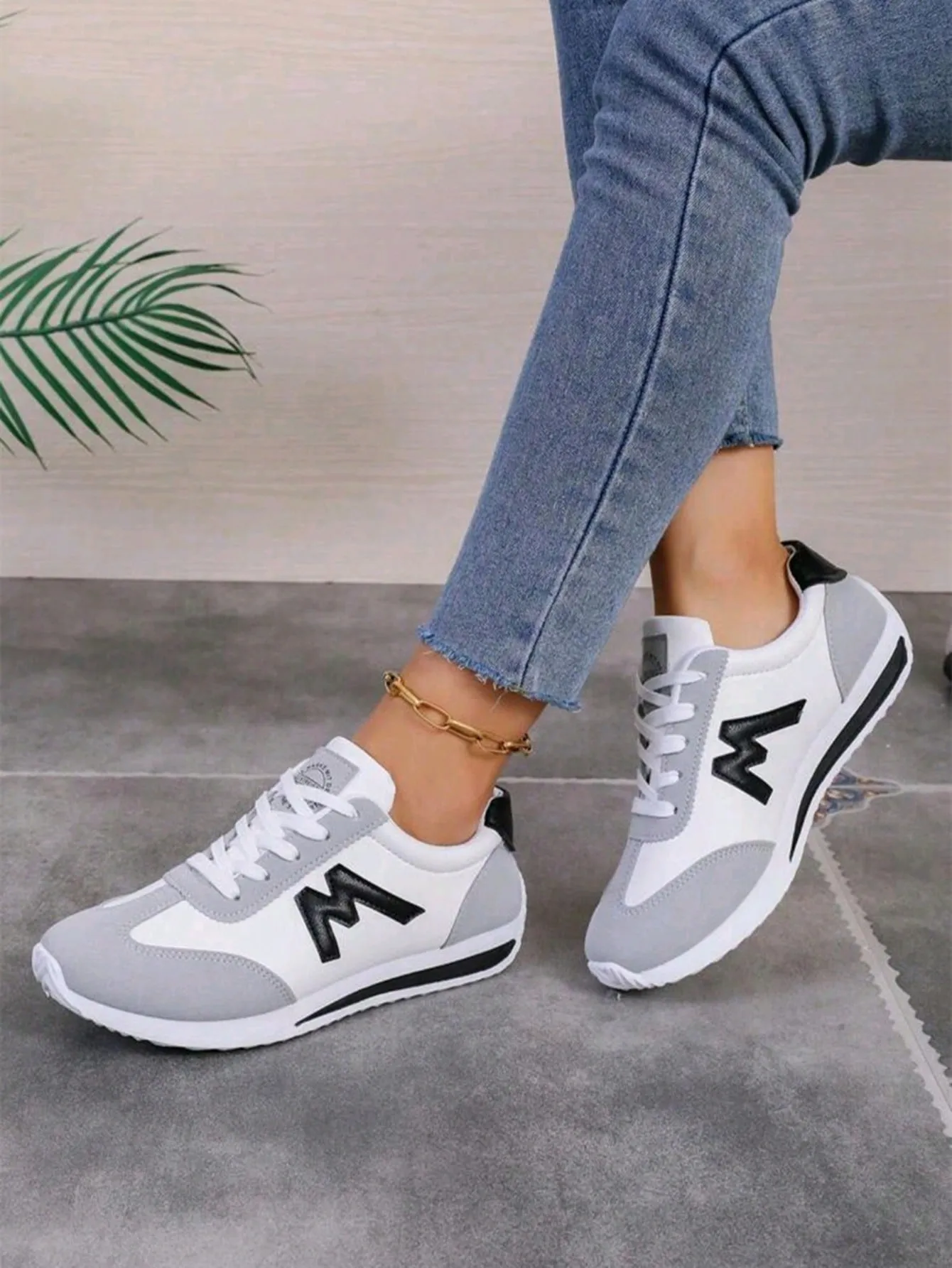 Lace-Up Athletic Shoes