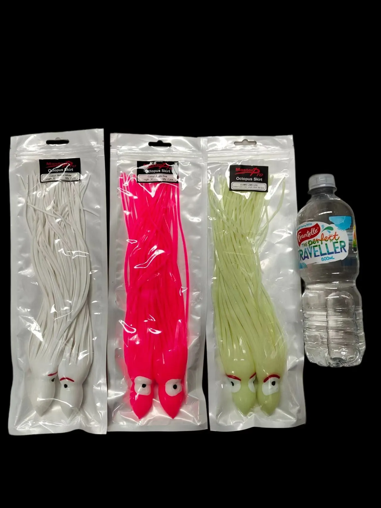 Large lure roll Assorted Skirts Bundle