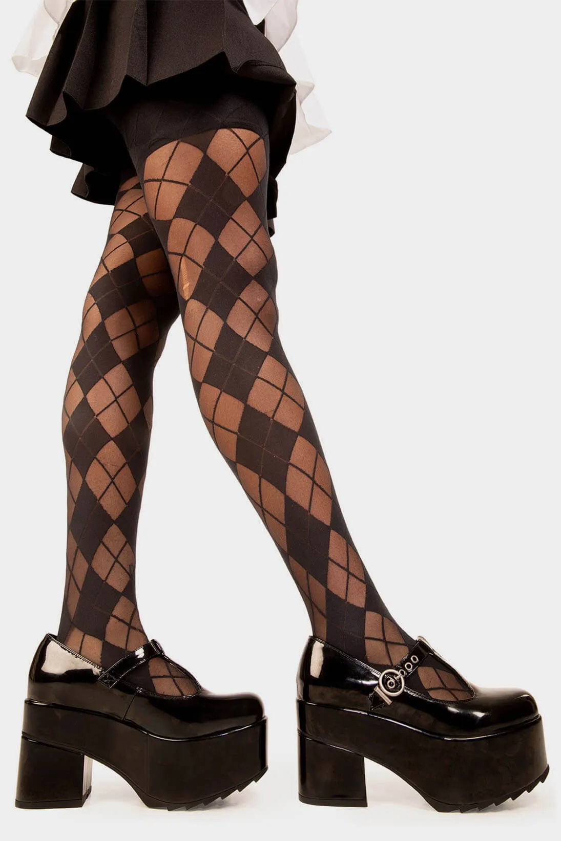 Last Chance Chunky Platform Mary Jane Shoes