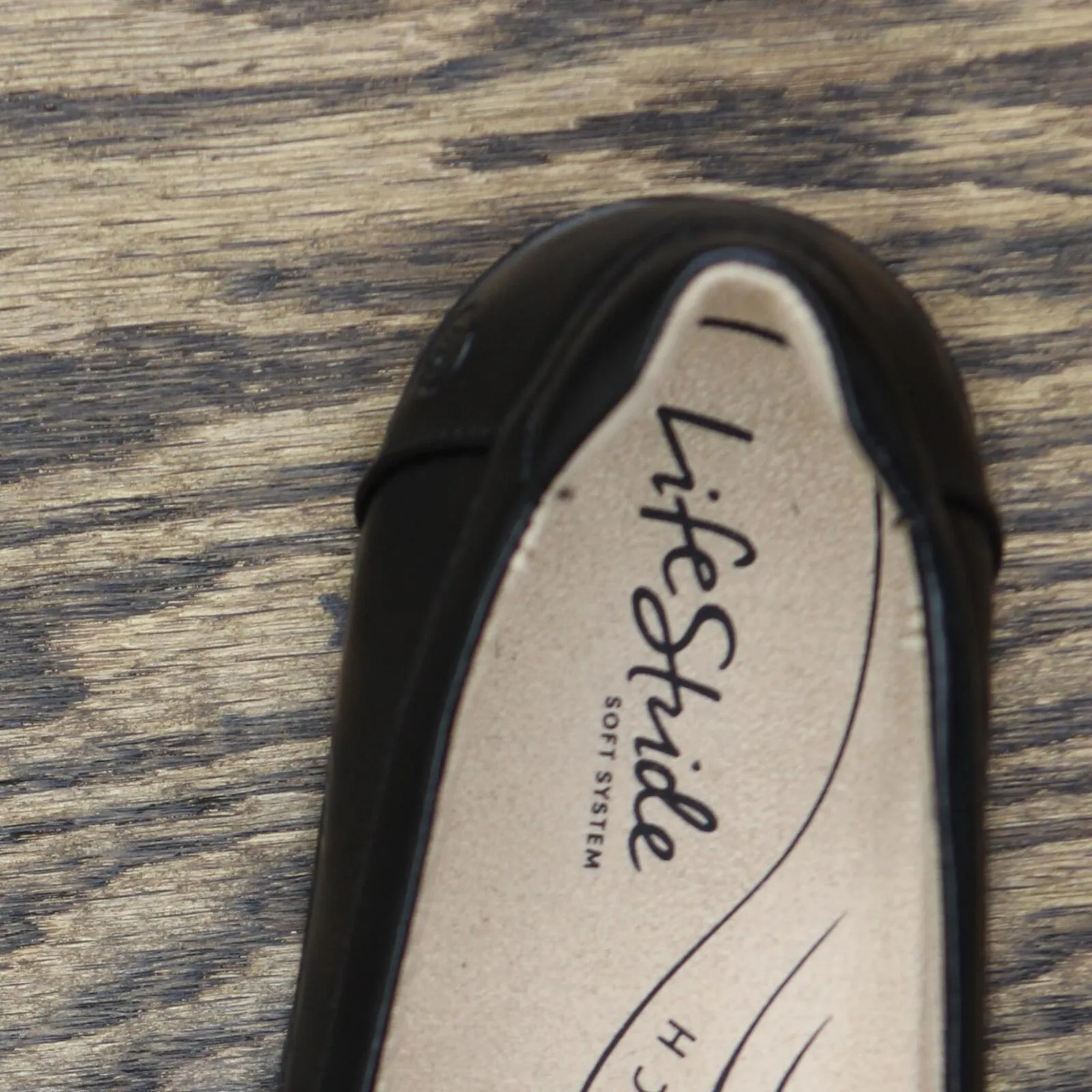 Lifestride Womens Pull On Nina Loafer I1984S2002 Black 6M