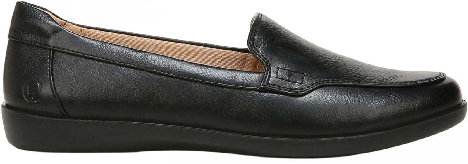 Lifestride Womens Pull On Nina Loafer I1984S2002 Black 6M