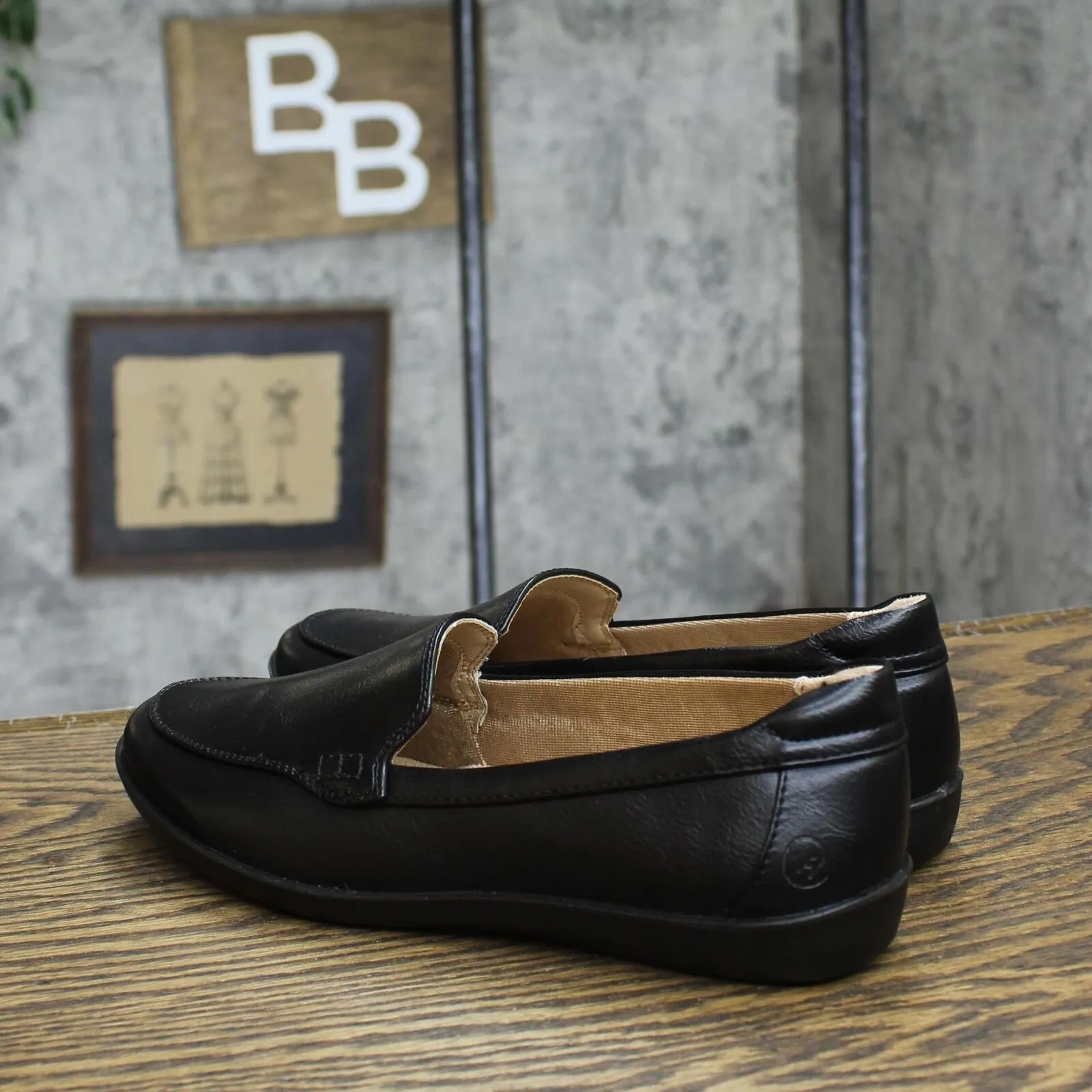 Lifestride Womens Pull On Nina Loafer I1984S2002 Black 6M