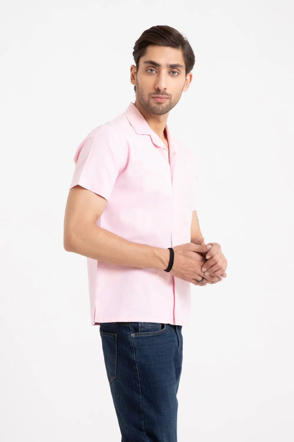 Light Pink Casual Shirt