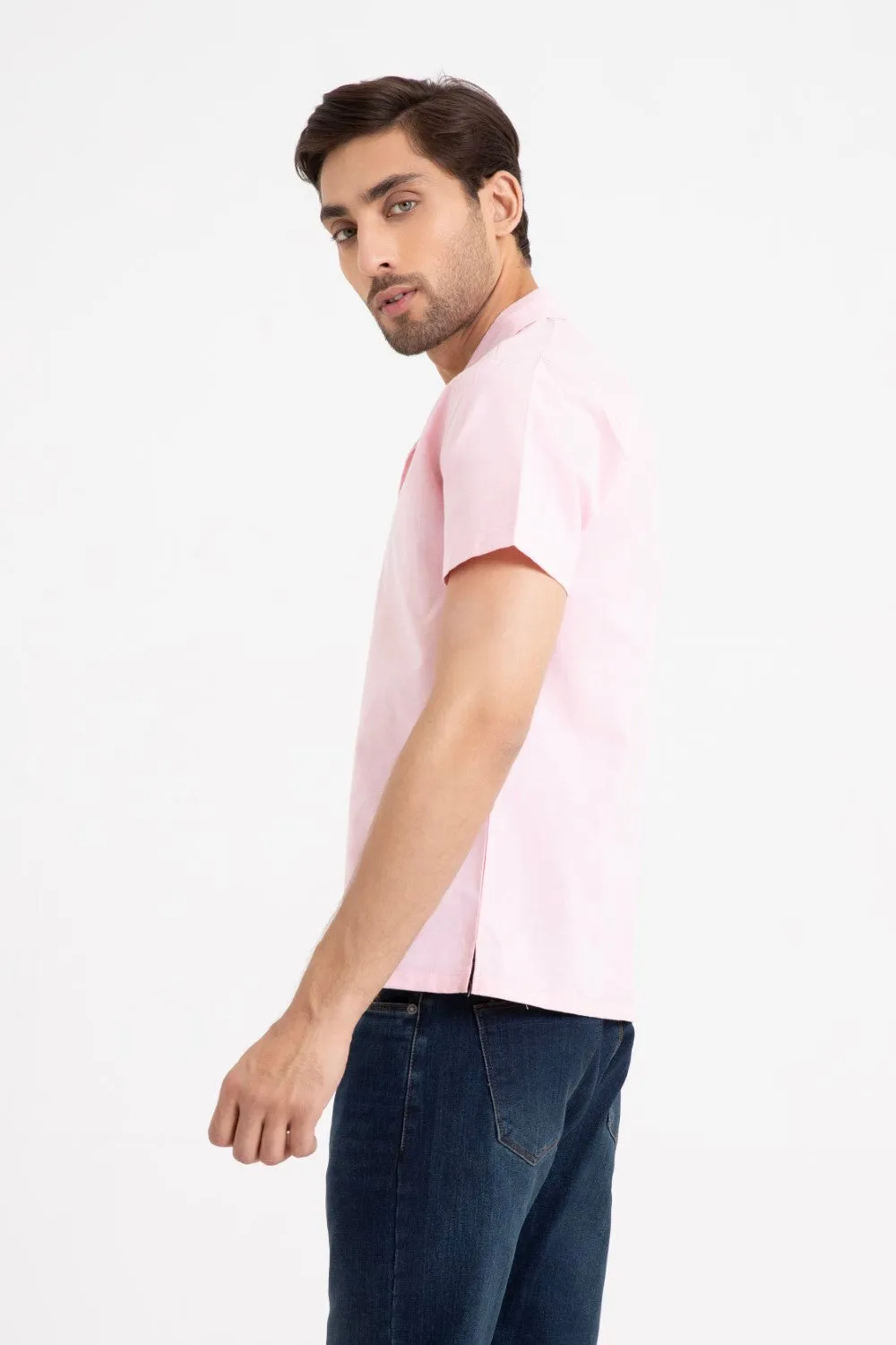 Light Pink Casual Shirt