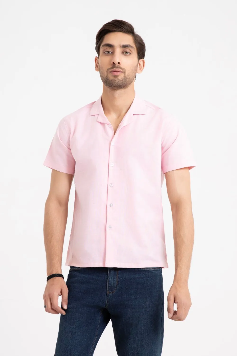 Light Pink Casual Shirt
