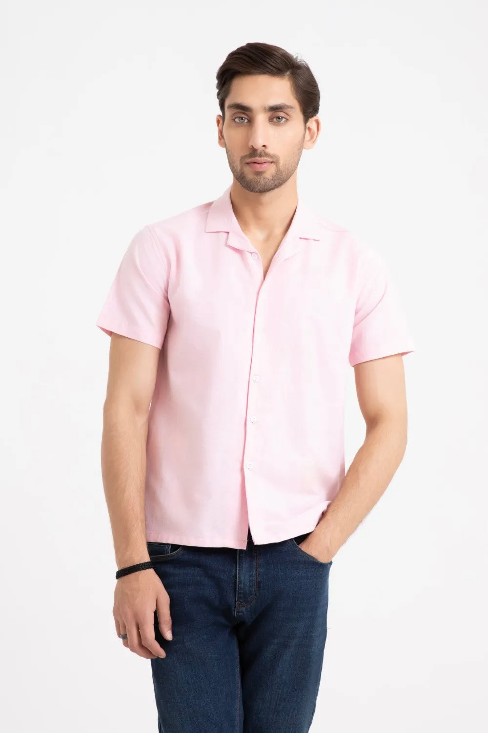 Light Pink Casual Shirt