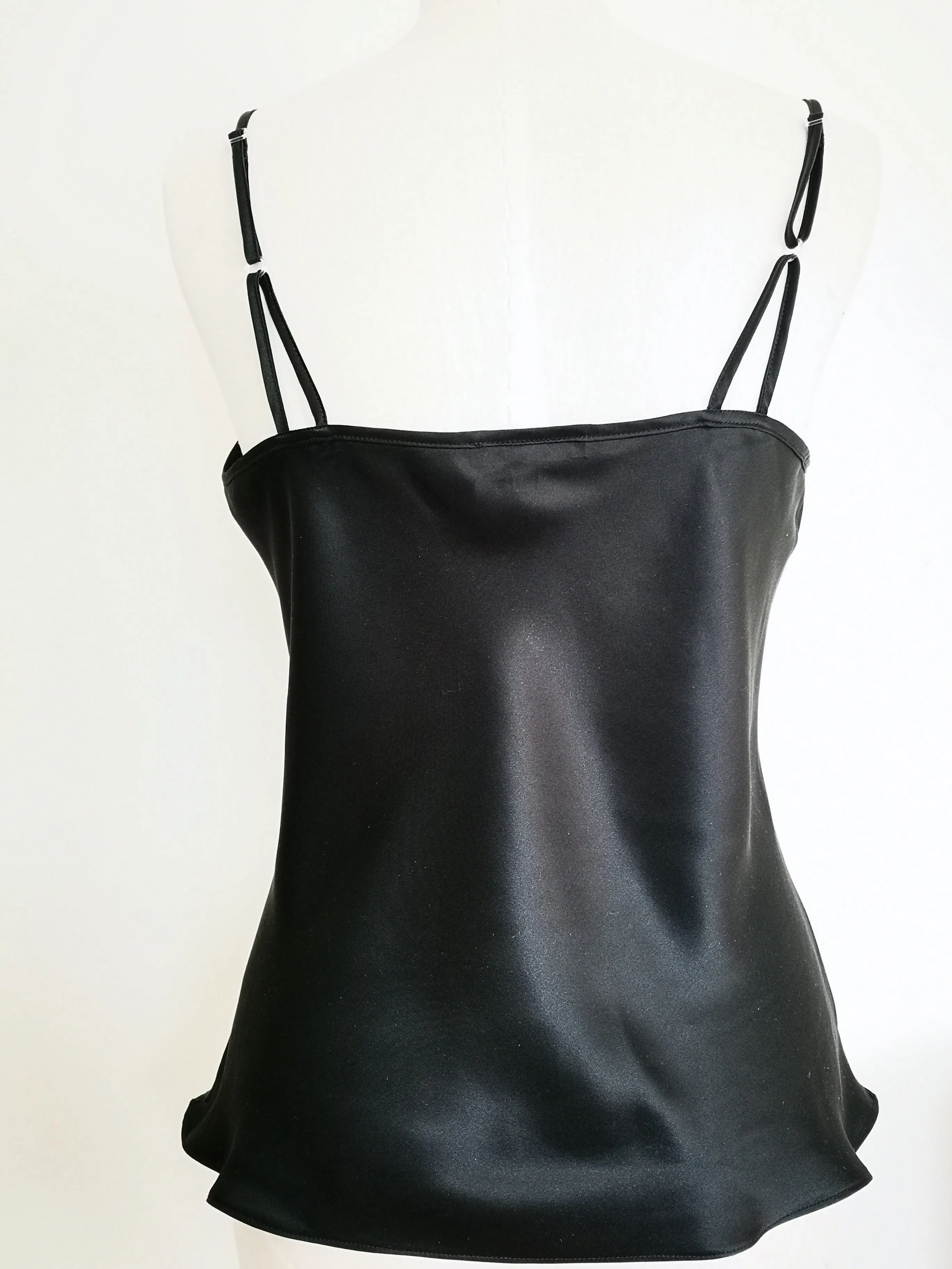 Limited Edition Black Silk Camisole