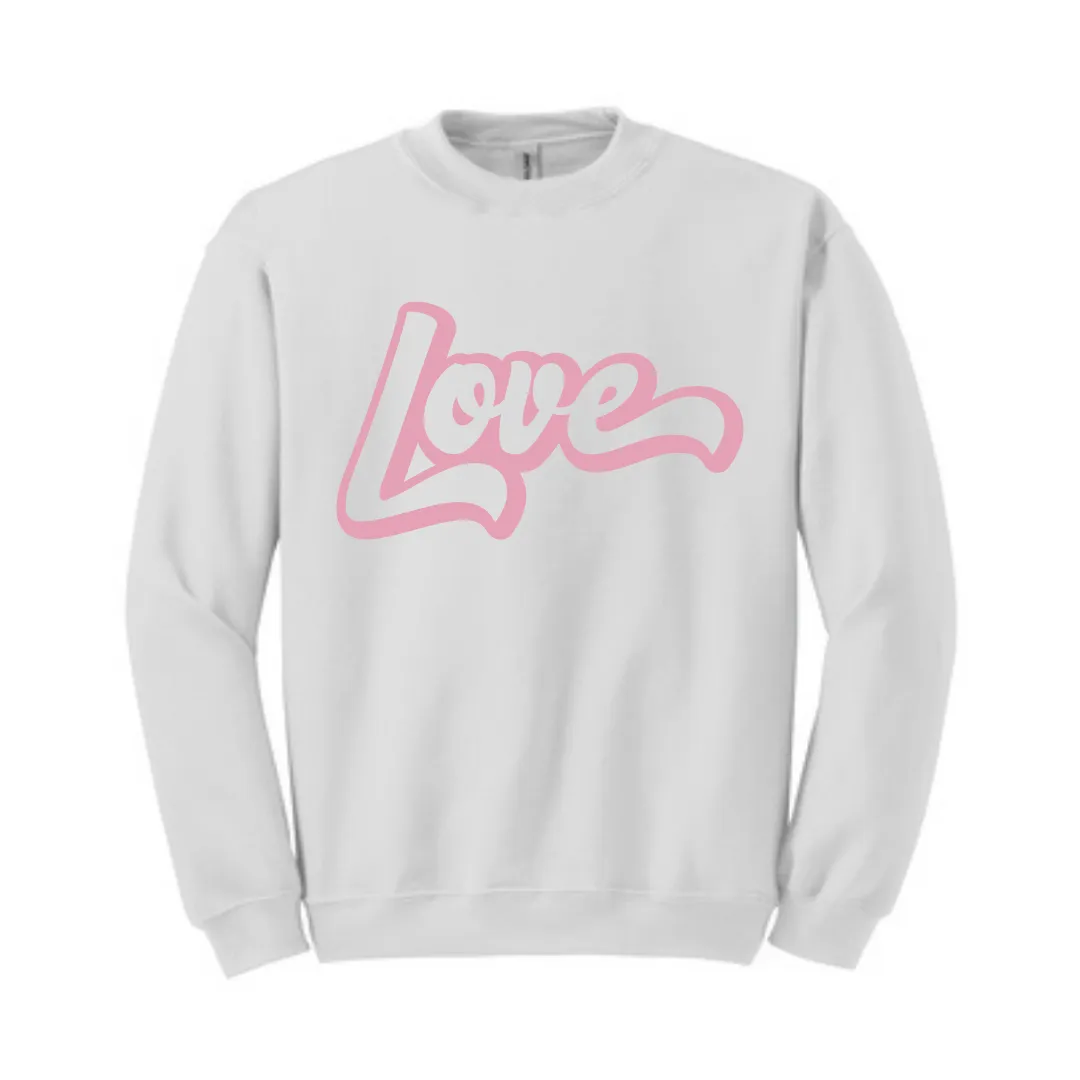Love Heavy Blend Crew Neck Sweatshirt