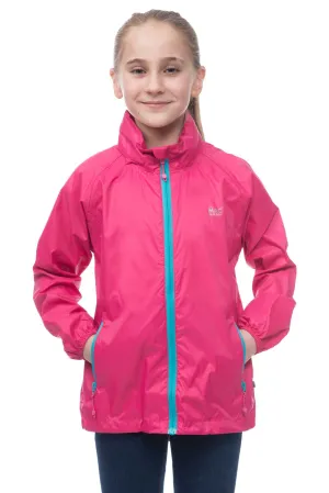 Mac in a Sac MINI Origin Kids Waterproof Packaway Jacket - Fuchsia