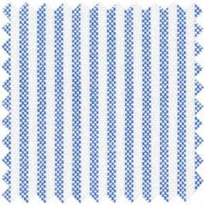 Made-to-Measure Shirt in Blue University Stripe Oxford