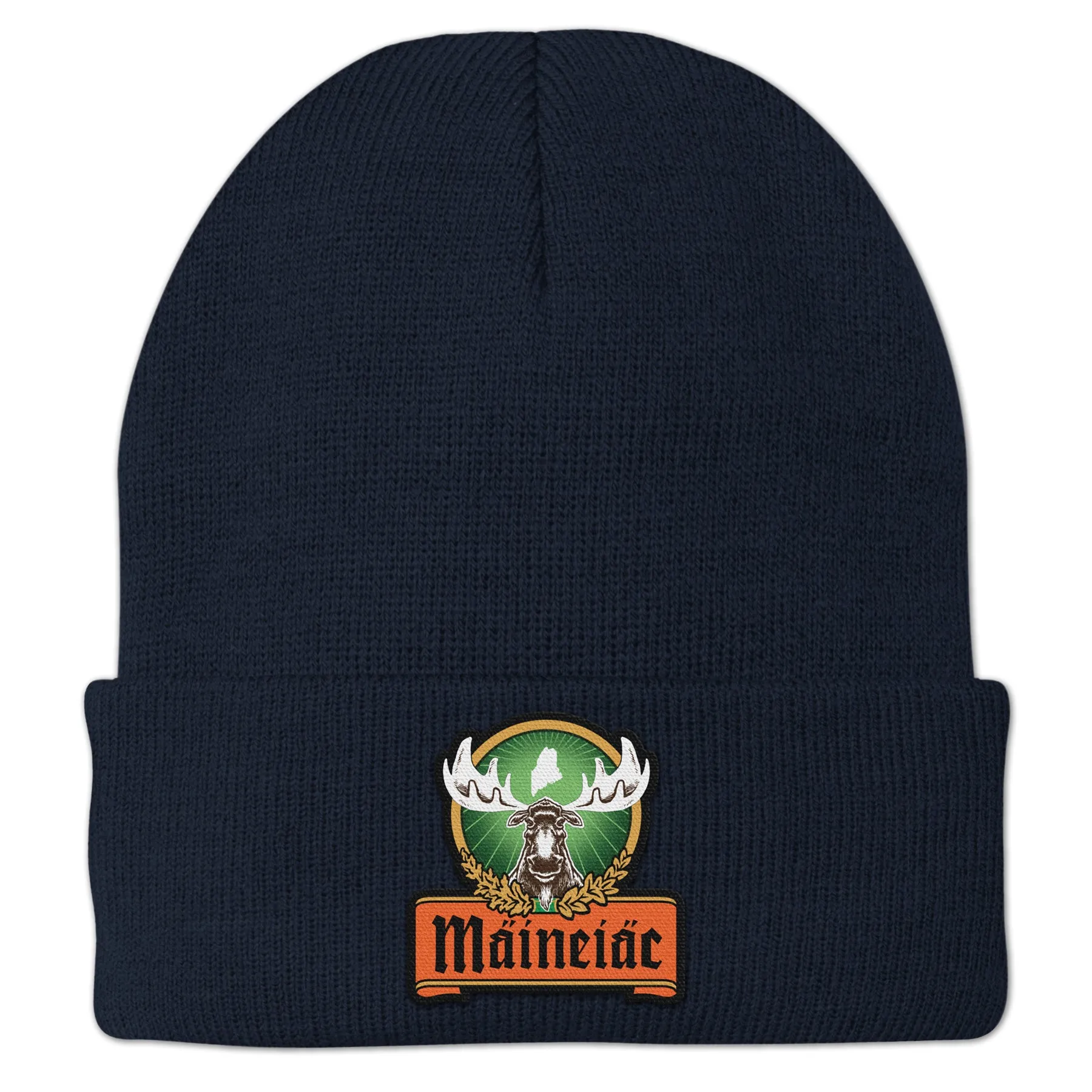 Maineiac Moose Cuff Knit