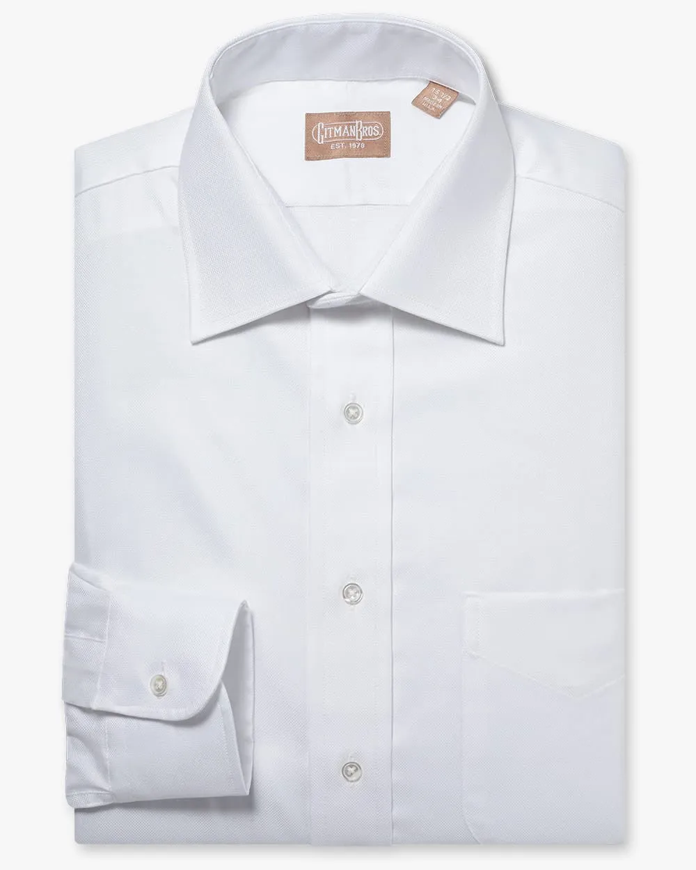 Medium Spread Royal Oxford White