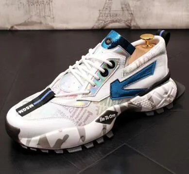 Men mixed colors Casual Flats shoes