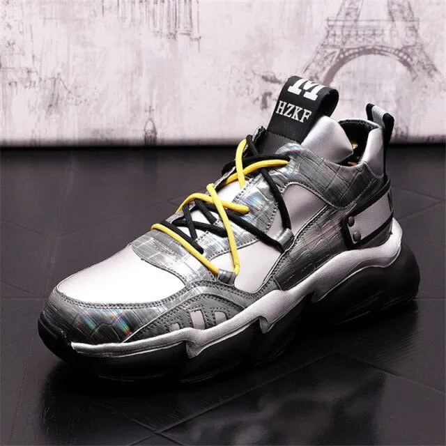 Men Platform Casual Shoes Hip HopSneakers Trainers