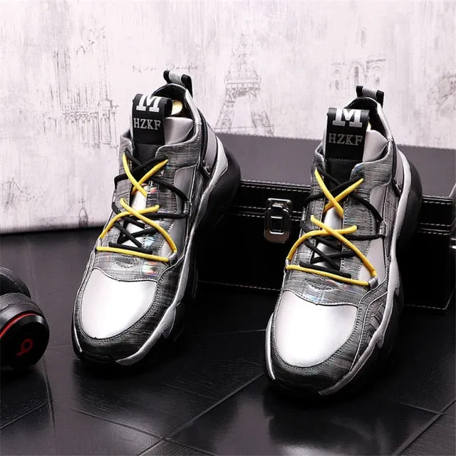 Men Platform Casual Shoes Hip HopSneakers Trainers