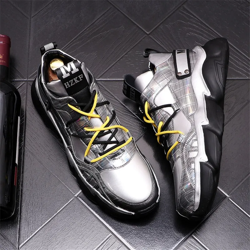 Men Platform Casual Shoes Hip HopSneakers Trainers