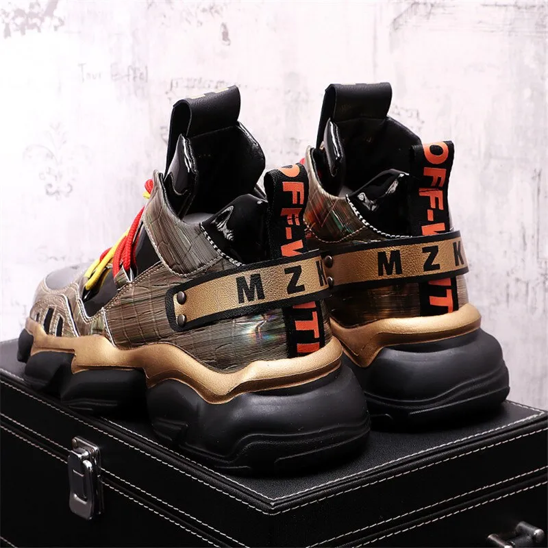 Men Platform Casual Shoes Hip HopSneakers Trainers