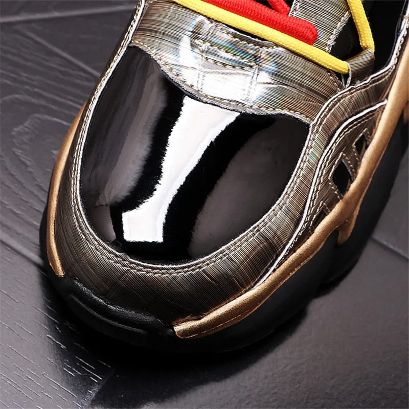 Men Platform Casual Shoes Hip HopSneakers Trainers