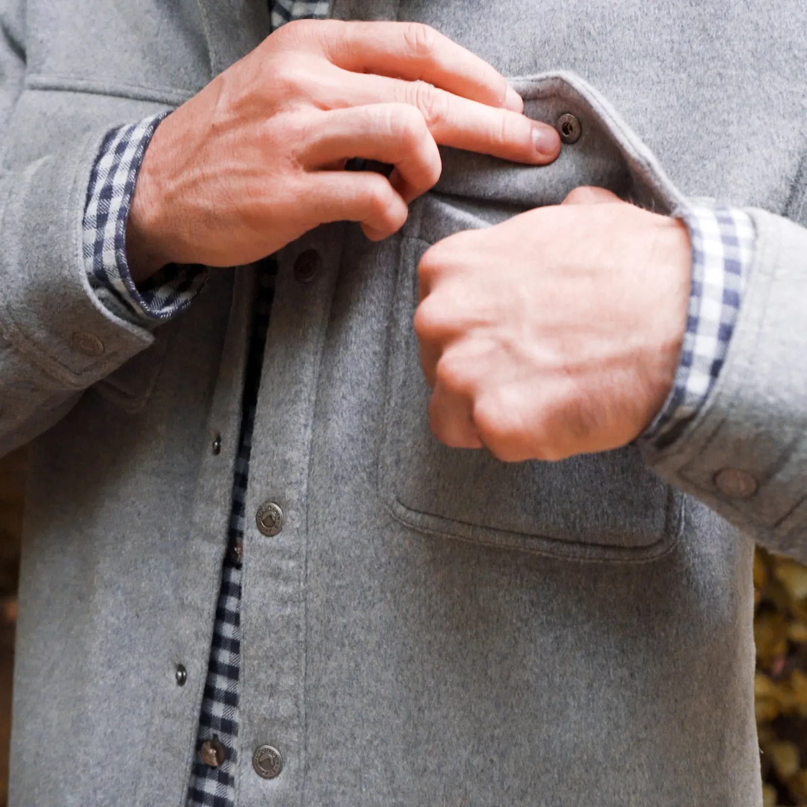 Men's Dover Wool Shirtjac