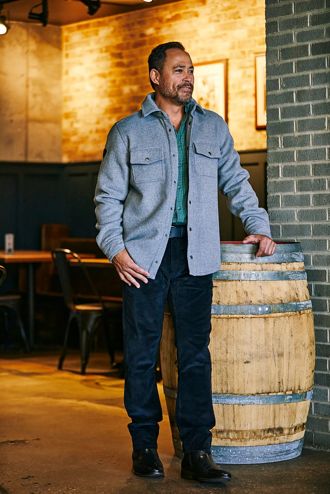 Men's Dover Wool Shirtjac